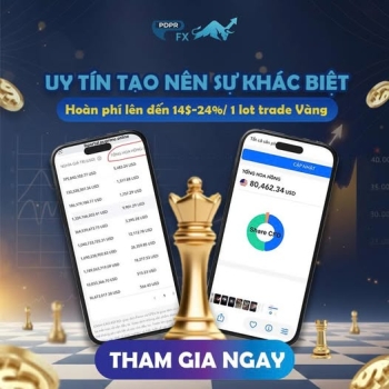 UY TÍN TẠO NÊN SỰ KHÁC BIỆT - PDPR TEAM ĐỒNG HÀNH CÙNG TRADER VIỆT